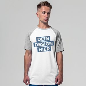 Herren T-Shirt Kontrast