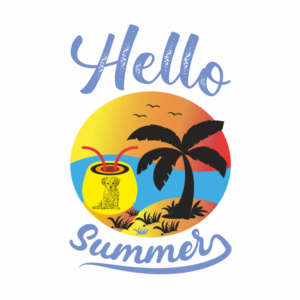 Summer T-Shirt Hallo Summer